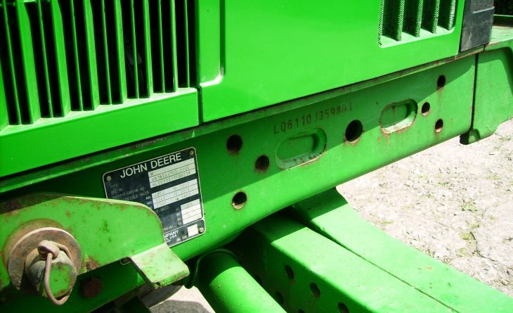 JD 6110 SE 2 WD CV52 ODE 19
