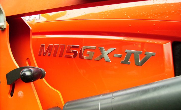 KUBOTA M115 GX IV MXU410 DU71 FJK 11