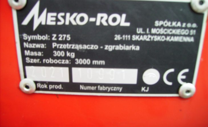 2021 MESKO ROL Z275 HAYBOB 4